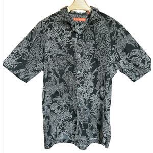 Tori Richard Men’s Button Down Short Sleeve Shirt Size M